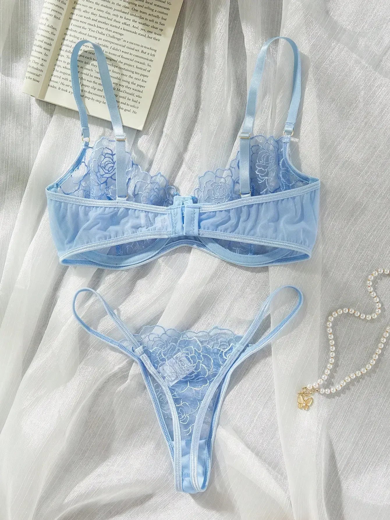 Light Blue Lingerie