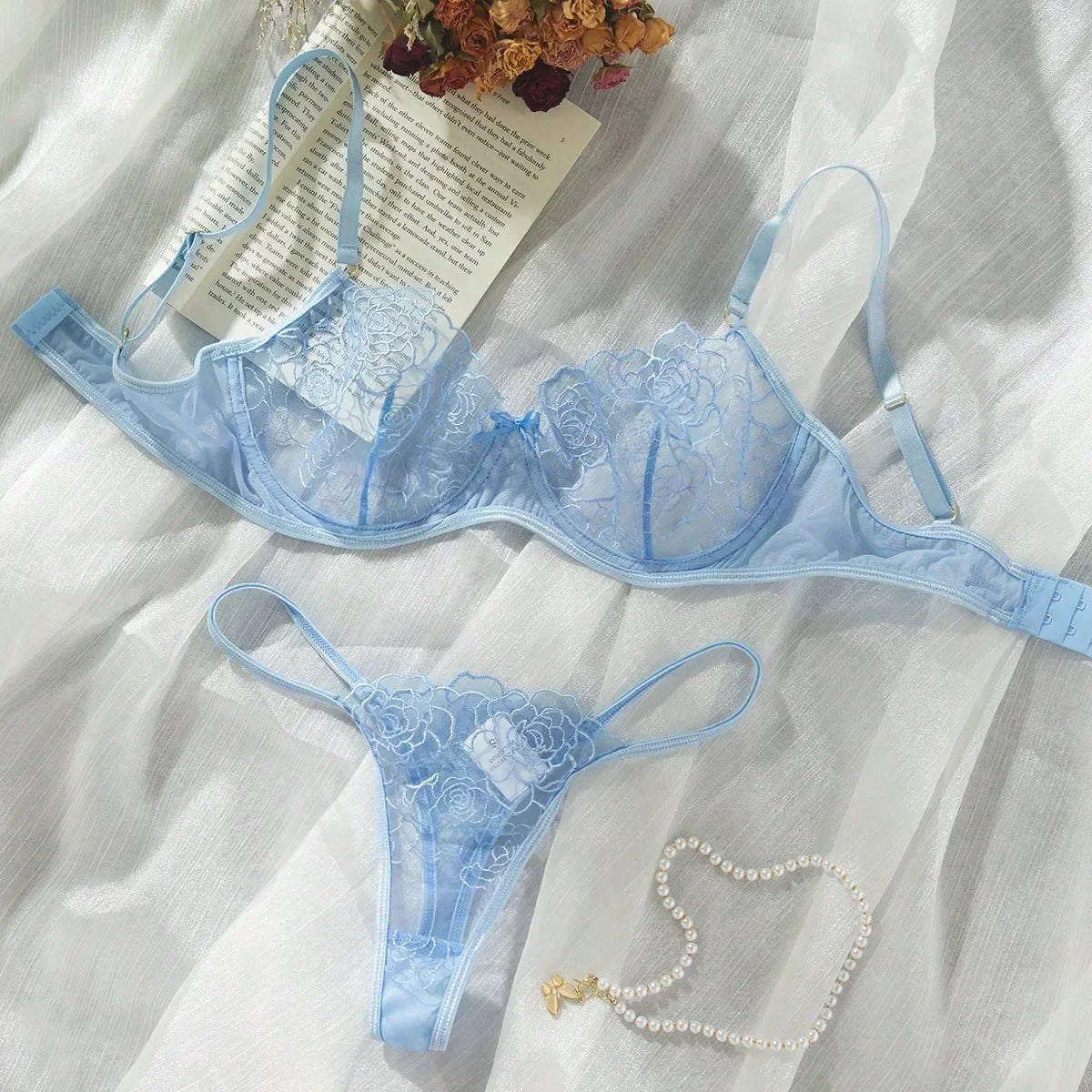 Light Blue Lingerie